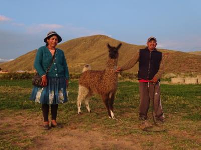 Gumercindo with llama