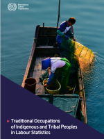 Cover of report, fishermen in a boat